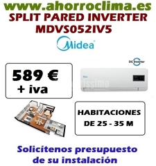 Oferta Mdvs052iv5 Split Inverter Midea 589 € + IVA