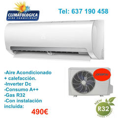 Aire acondicionado + instalación