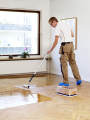 Barnizado de parquet