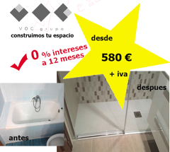 CAMBIO BAÑERA POR DUCHA
