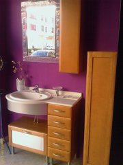 Cambio de mueble de baño de exposicion