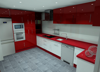 Contratando la Reforma Integral de tu vivienda el Moviliario de Cocina a Precio de Costo