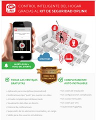 Control inteligente del hogar gracias al KIT DE SEGURIDAD OPLINK