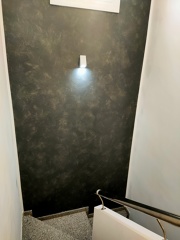 efecto decorativo pintura varios colores