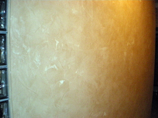 estuco veneziano de dos colores