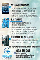 Flyer de Servicions