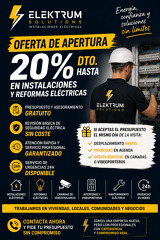 ⚡ ¡GRAN APERTURA! Elektrum Solutions: Tú Energía en Manos Profesionales ⚡