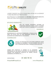 INFORME ESTADO DE SU ASCENSOR