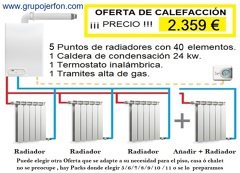 INSTALACION DE CALEFACCION DE GAS