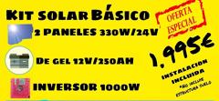 Kit básico aislada 1000W