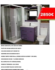 OFERTA BAÑO 4M2 AHORA 2450€
