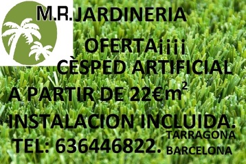oferta cesped artificial...
