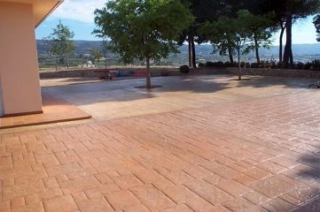 pavimento de hormigon impreso