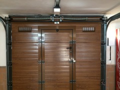 PUERTAS SECCIONALES CON MOTOR NICE