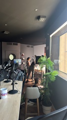 Reforma en estudio de TV