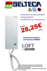 Sustitución de Telefono Fermax