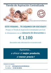 Talonario de descuentos de €1.100 