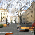 Acondicionamiento Patios y espacios Barrio San José. Segovia. Concurso. 2006