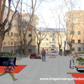 Acondicionamiento Patios y espacios Barrio San José. Segovia. Concurso. 2006
