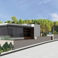 Avanteproyecto. Vivienda aislada. Acceso calle.