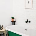 Bañera verde