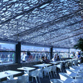 Celosía Decodesk en restaurante Abrassame, pz. de toros “Las Arenas”, Barcelona  