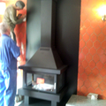 Chimenea metálica