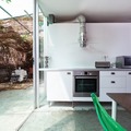 Cocina abierta al patio