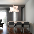 Comedor iluminado