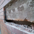 Desplome de pared medianera