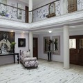 Hall principal en residencia familiar
