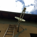 Internet rural vía satélite