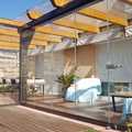 Pérgola de cristal