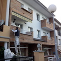 Pintando fachda