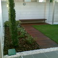 Terraza de entrada