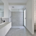 baño gris