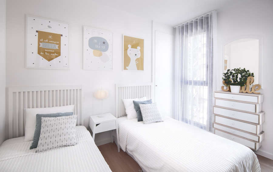 El dormitorio secundario