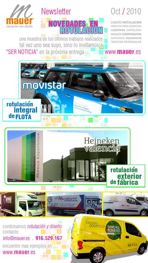 Rotulación de vehiculos