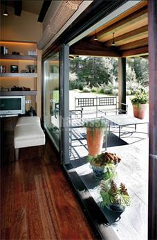 Ventanas en chalet de Rocafort