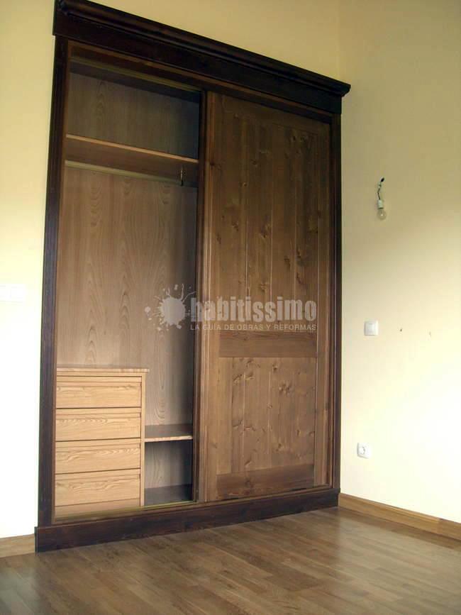 Carpintería de madera para promoción viviendas en Madrid