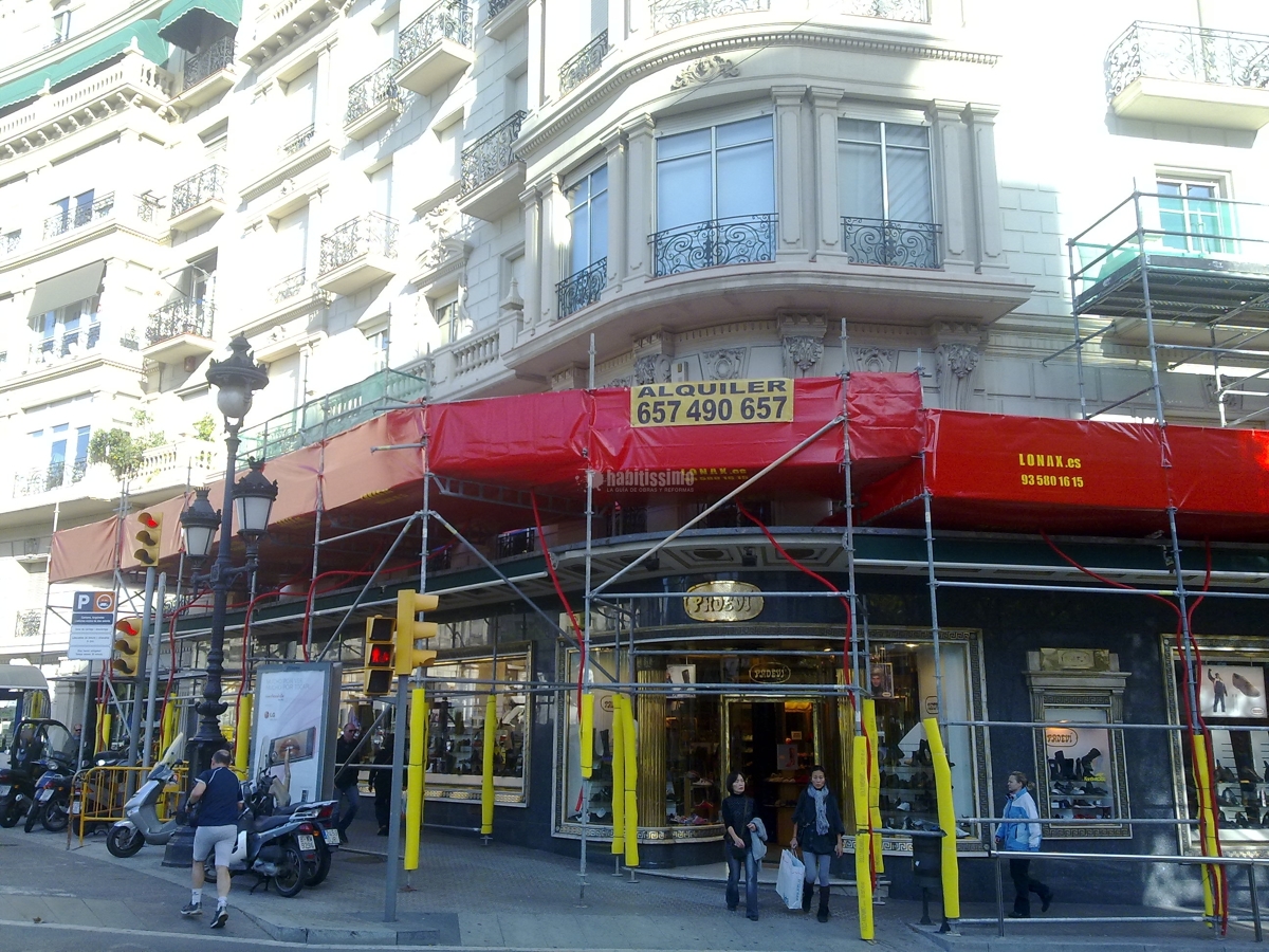 Andamio Barcelona
