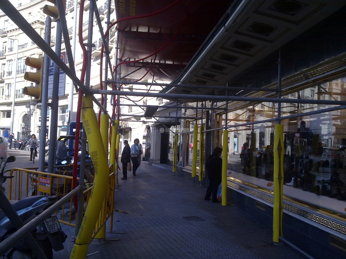 Andamio Barcelona