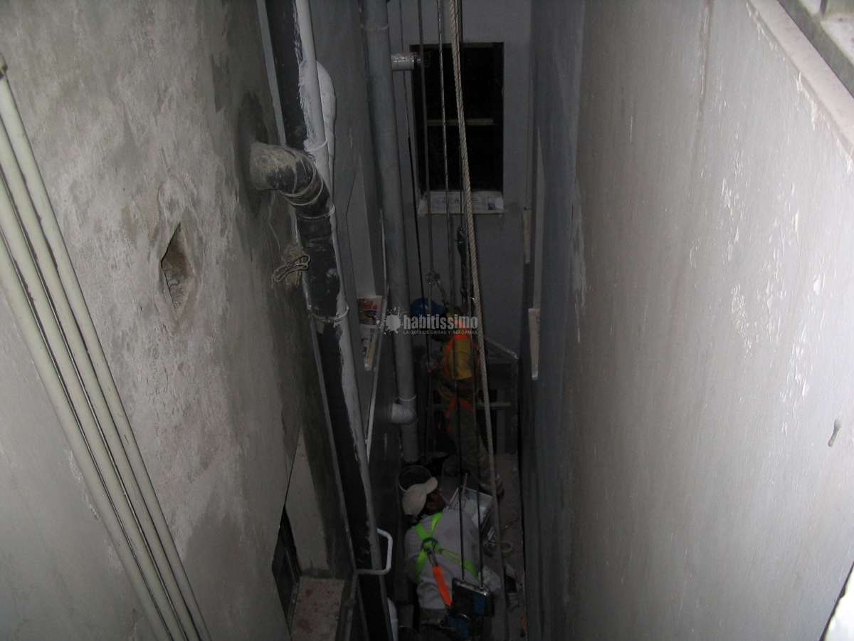 Reforma patologías ocultas en obra del edificio de calle Sant Antoni Maria Claret 