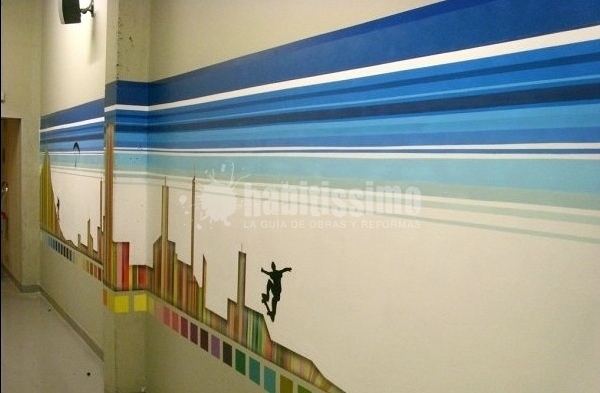 Mural Conselleria d'Educació (Palmarena)