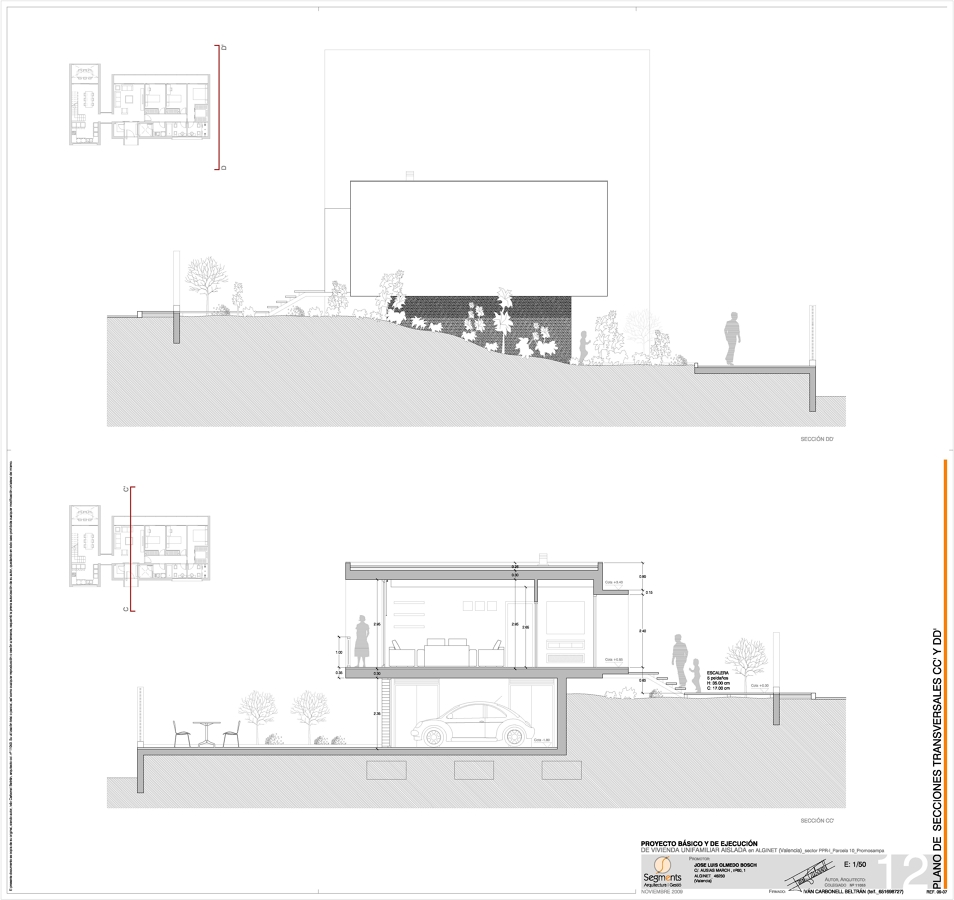 Proyecto Básico Y De Ejecución De Una Vivienda Unifamiliar Aislada En Alginet