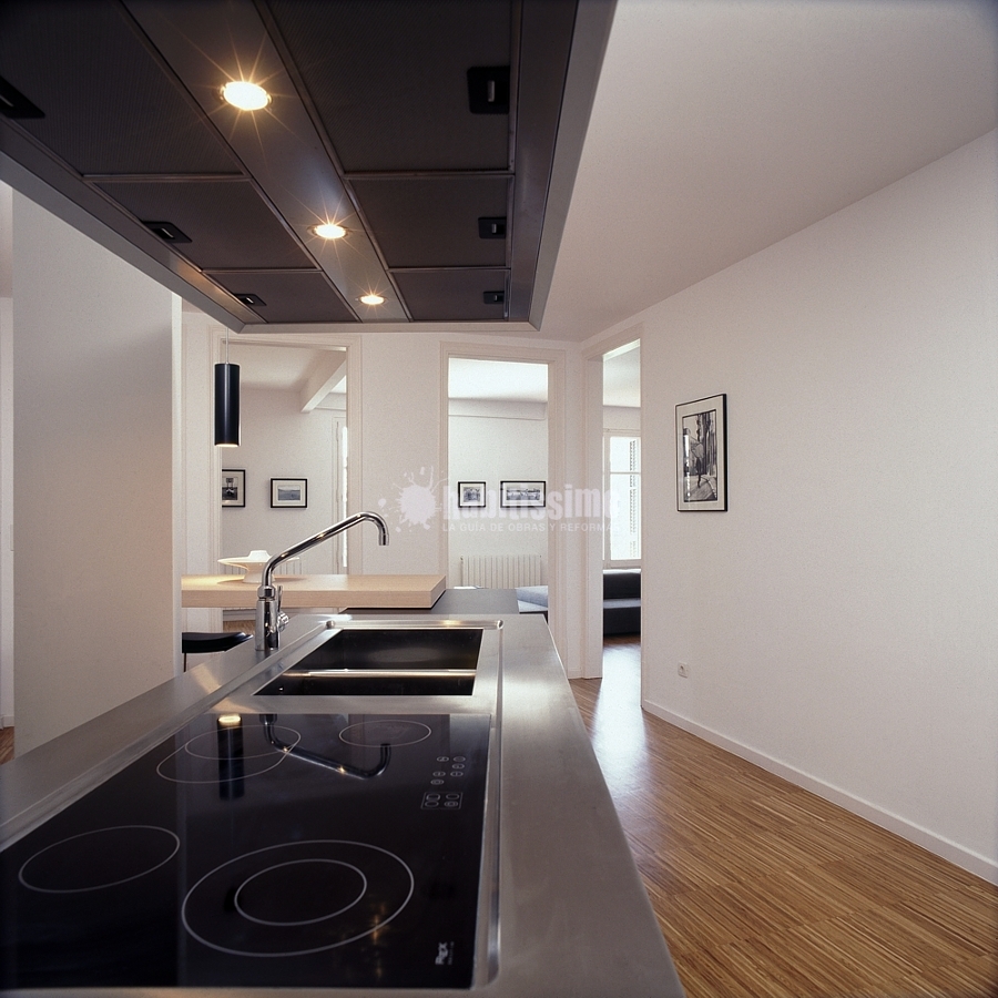 Un loft que gira alrededor de la cocina