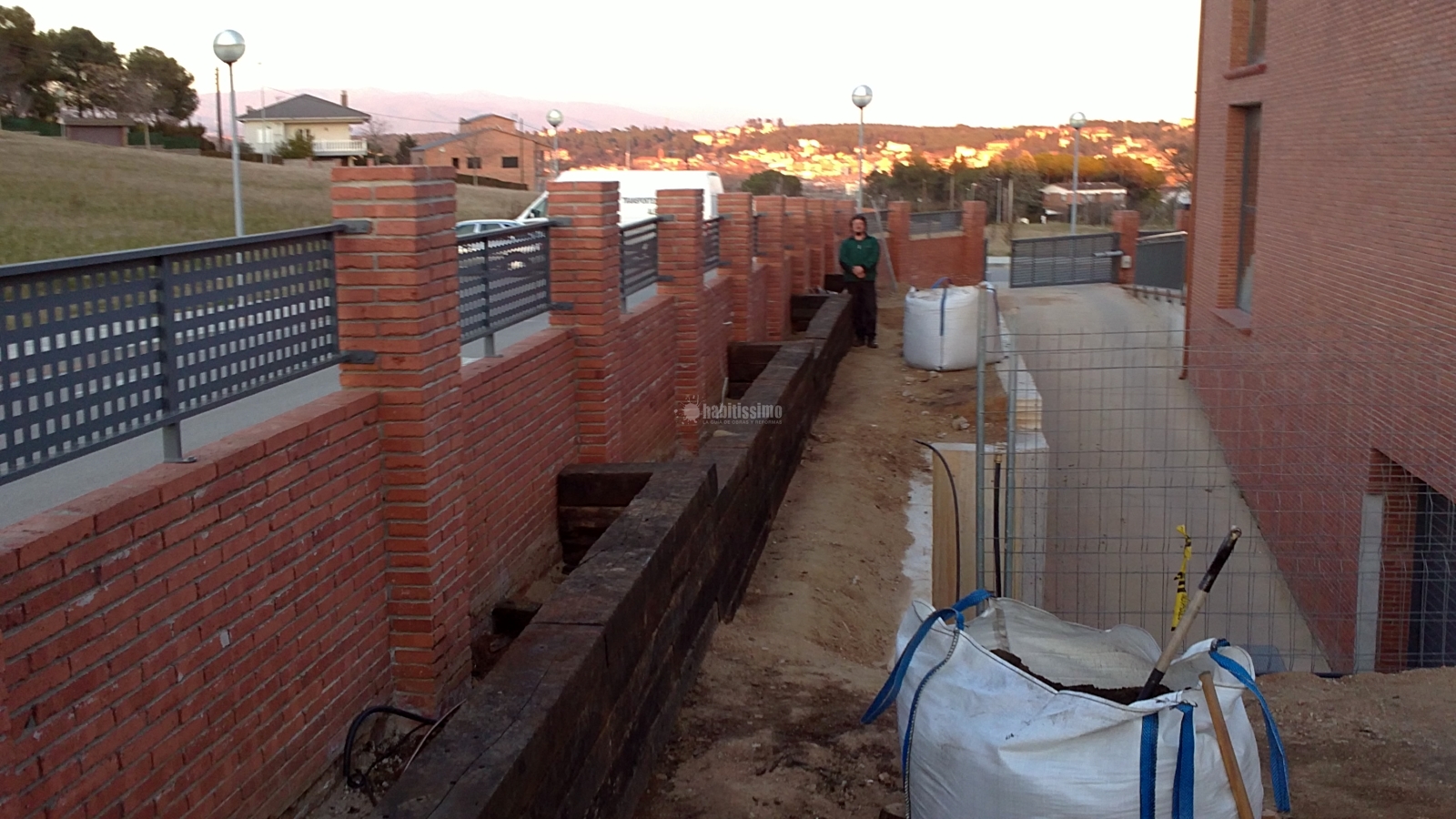 Construcción Traviesa Tren Jardín