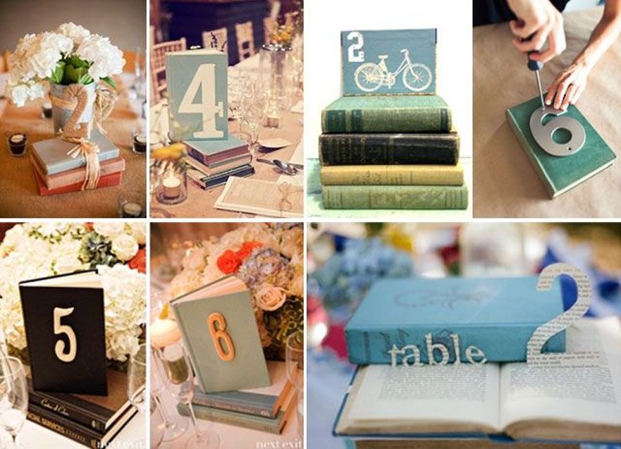 decoración libros