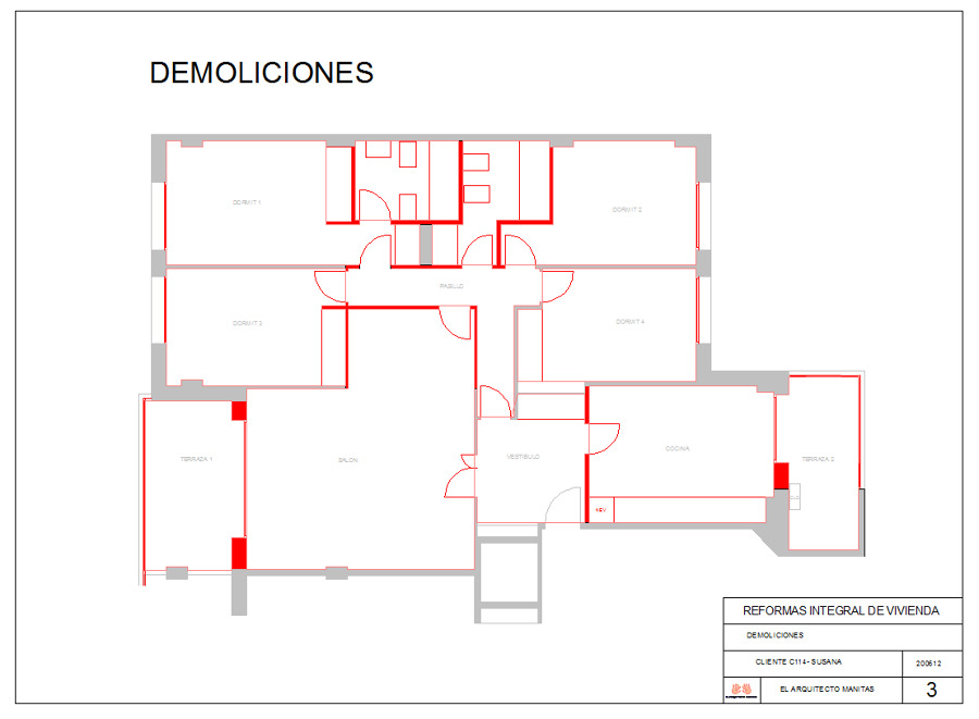 3.- Demoliciones