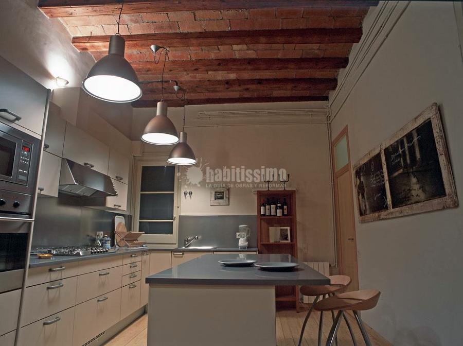 Reforma de cocina en el barrio Gótico de Barcelona